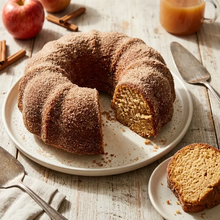 Apple Cider Donut Cake