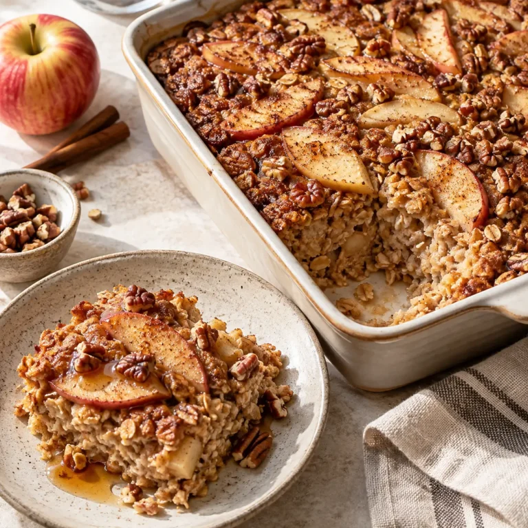 Apple Cinnamon Baked Oatmeal