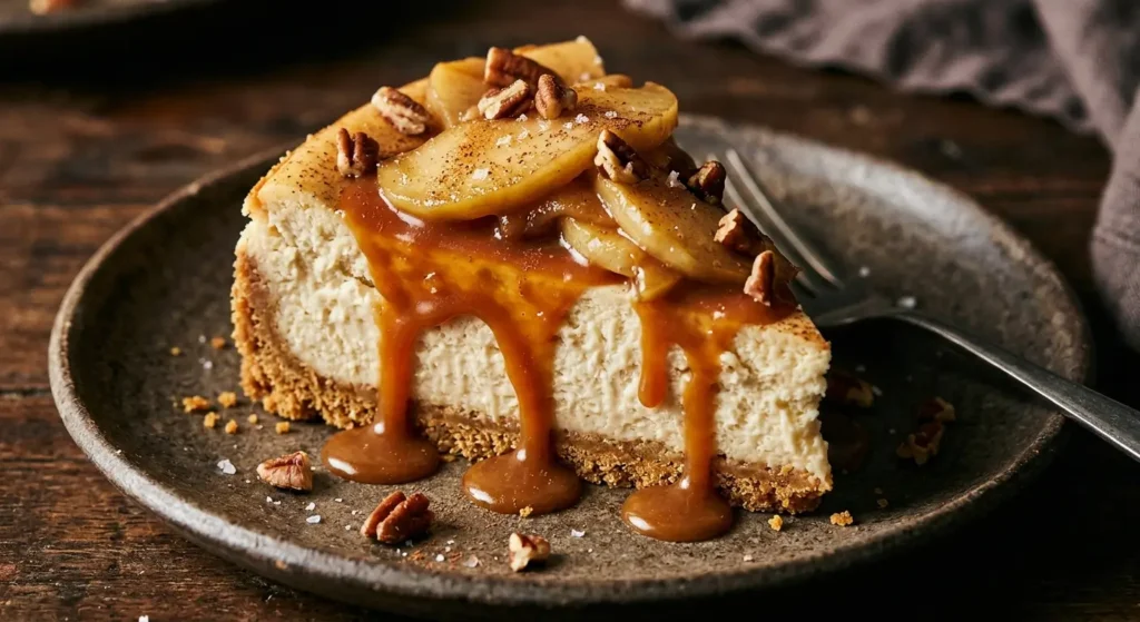 Caramel Apple Cheesecake