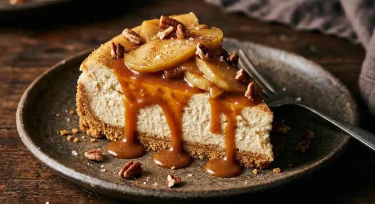 Caramel Apple Cheesecake