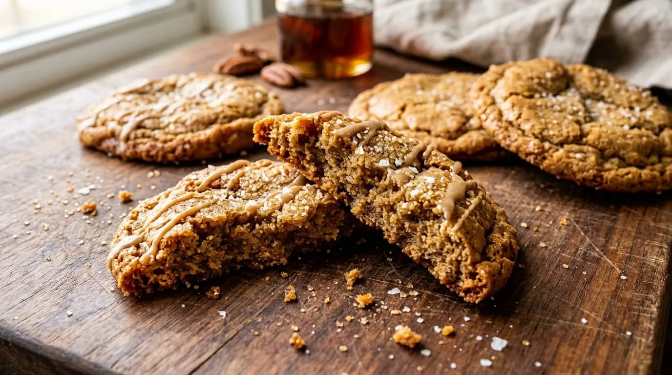 Chewy-Maple-Brown-Sugar-Cookies-with-Crisp-Edges