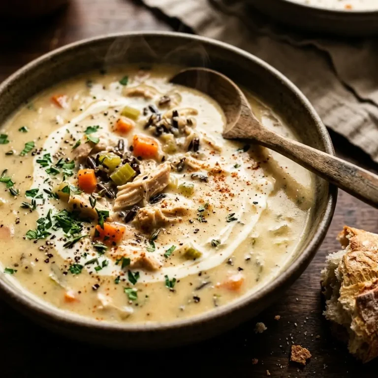 Creamy Chicken and Wild Rice Soup