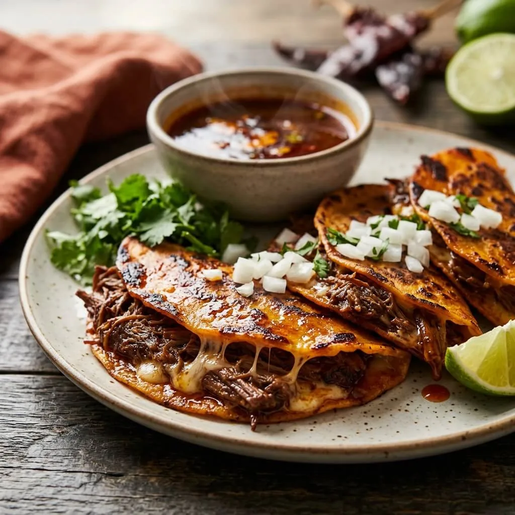 Crispy Birria Tacos