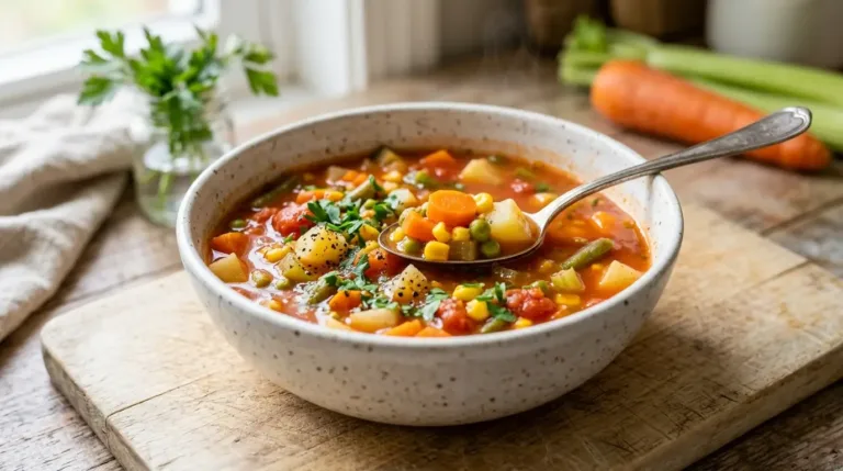Easy Vegetable Soup (Hearty & Adaptable)