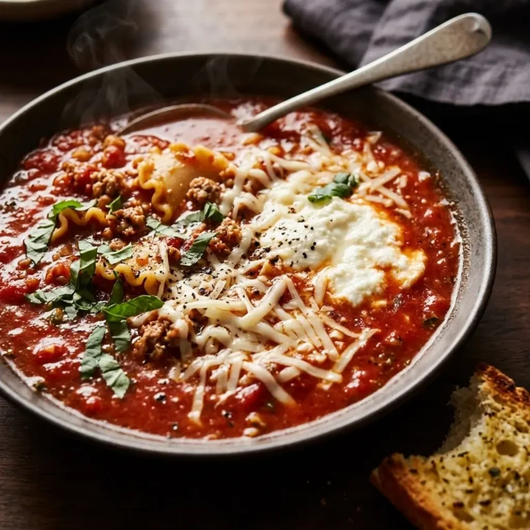 Lasagna Soup Recipe