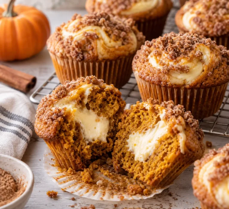 Pumpkin Cream Cheese Muffins