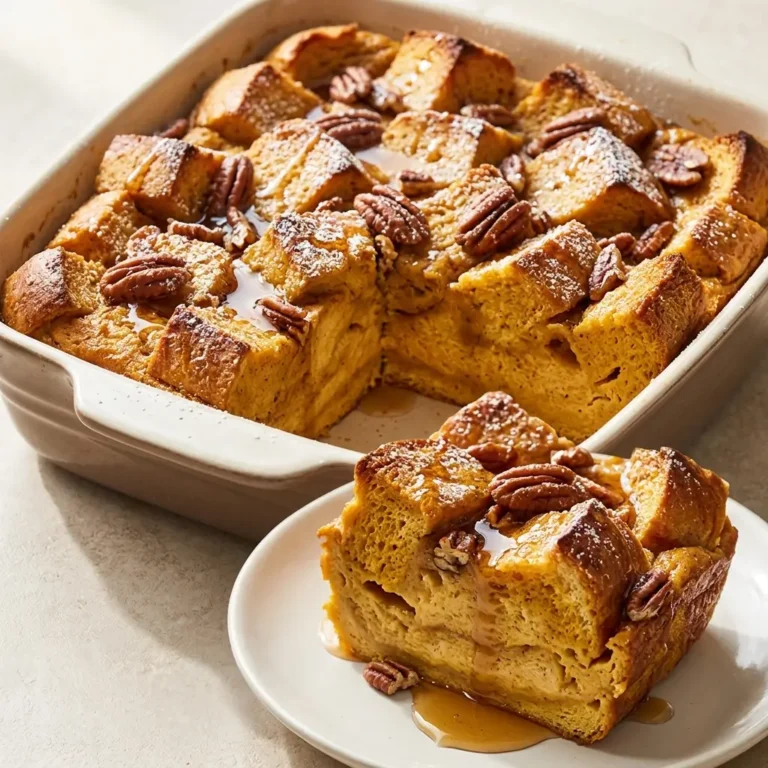 Pumpkin French Toast Casserole