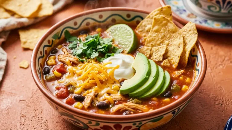 Chicken Taco Soup (Easy One-Pot Recipe)