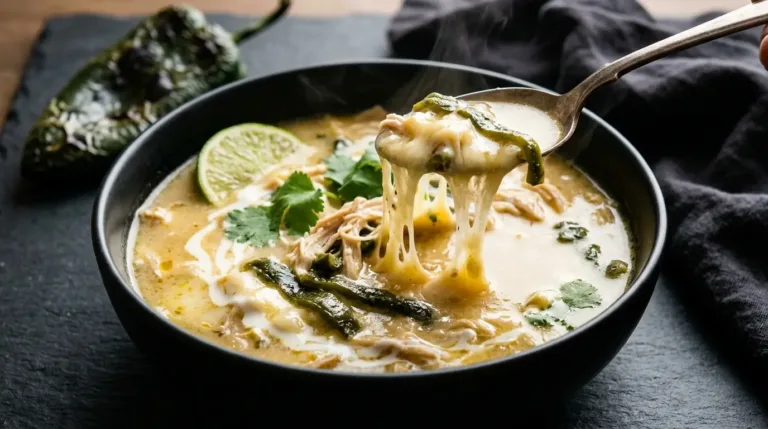 Low Carb Chile Relleno Chicken Soup