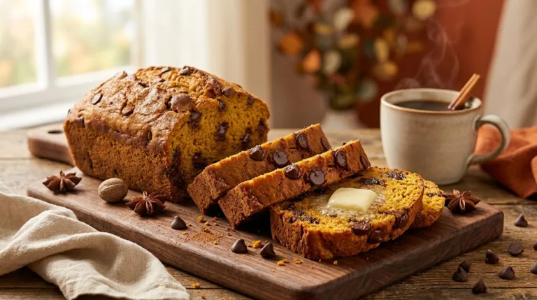 Pumpkin Chocolate Chip Bread