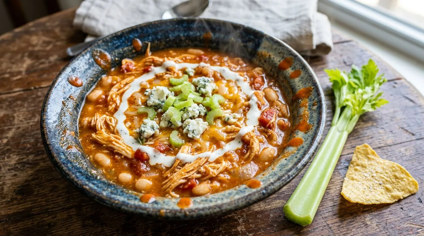 Buffalo Chicken Chili - homemade recipe