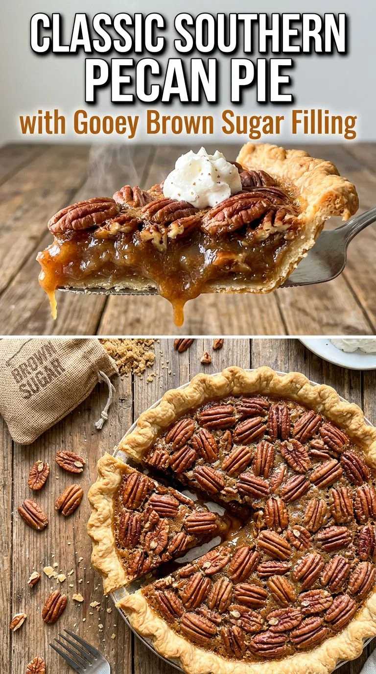 classic southern pecan pie - recipe photo