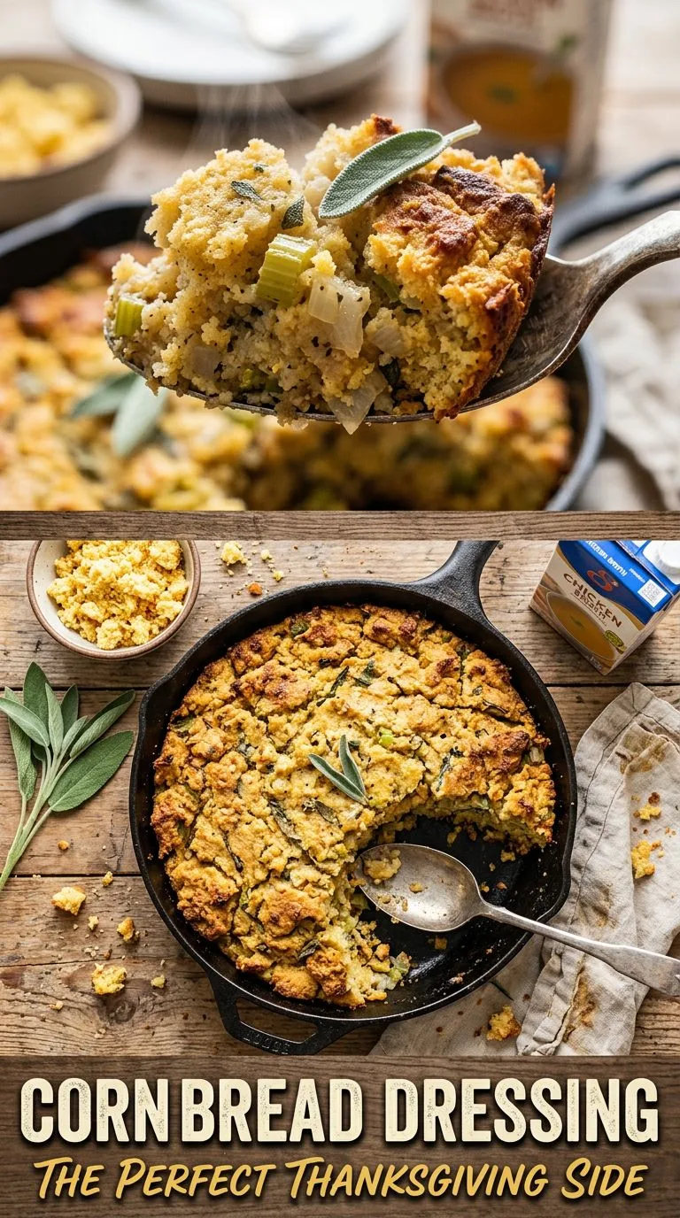 Southern cornbread dressing - recipe photo