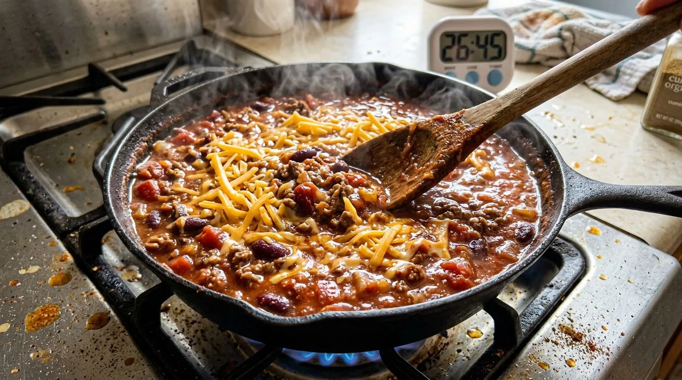 Easy 30-Minute Chili - homemade recipe