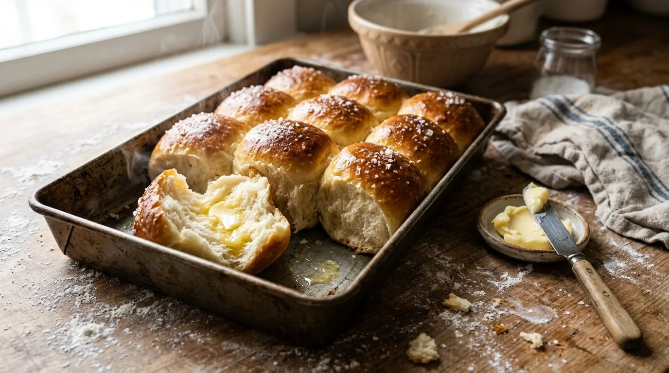 Easy Homemade Dinner Rolls - homemade recipe