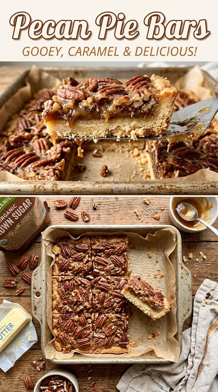 pecan pie bars - recipe photo