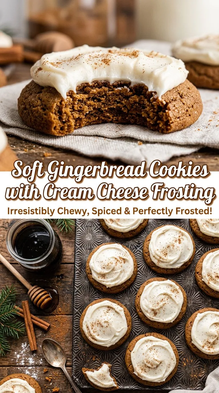 soft gingerbread cookies - recipe photo