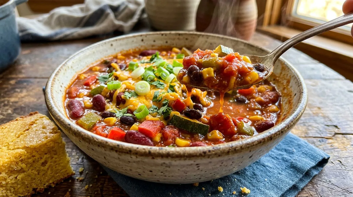 Vegetarian Chili - homemade recipe
